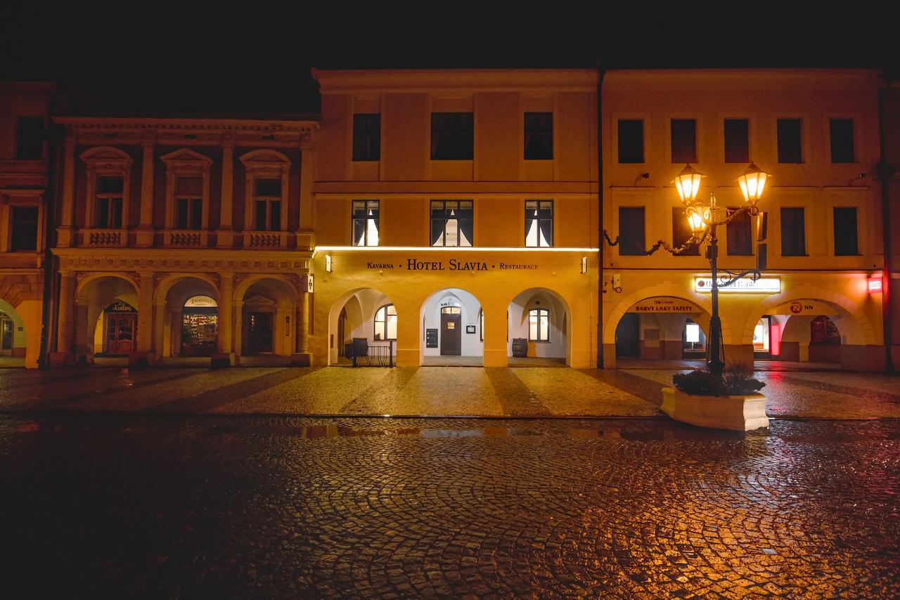 Hotel Slavia Svitavy Buitenkant foto